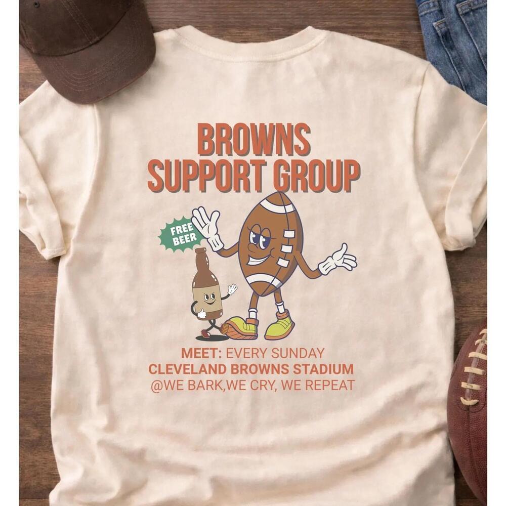 Funny Cleveland Football Support Group Shirt, Dawg Pound Fan Tee